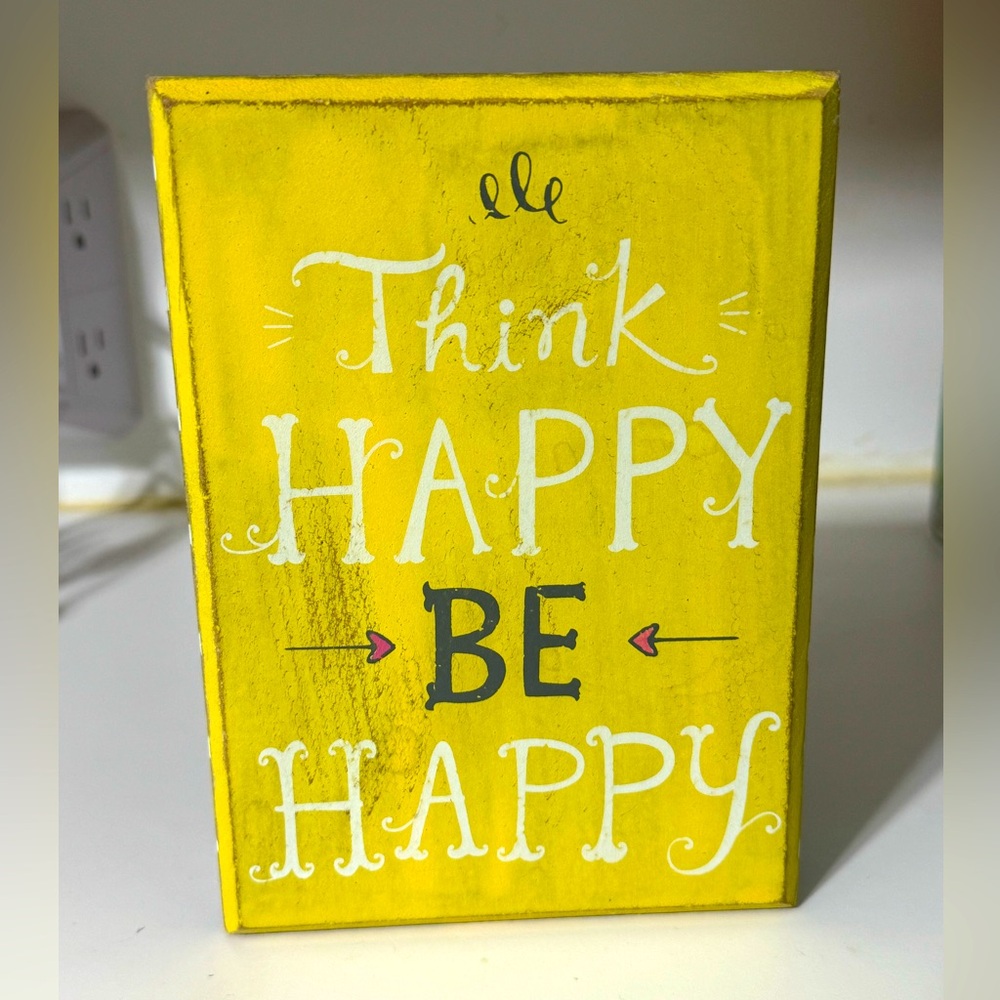 Wooden sign